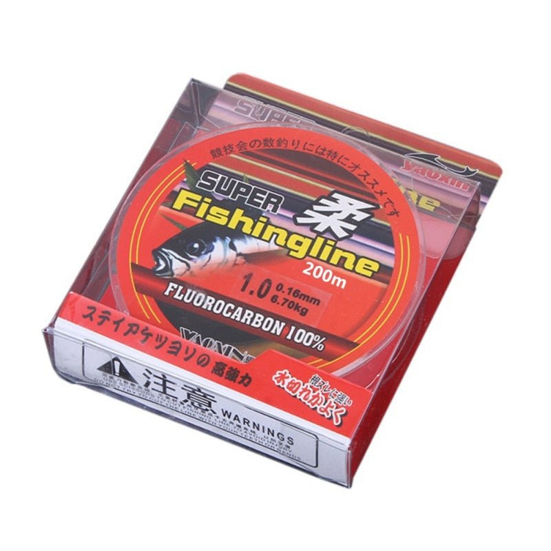 200m Fluorocarbon Angelschnur - fishing-point