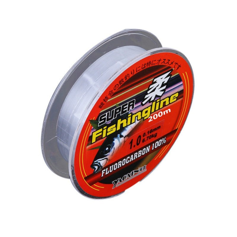 200m Fluorocarbon Angelschnur - fishing-point