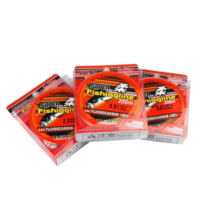 200m Fluorocarbon Angelschnur - fishing-point