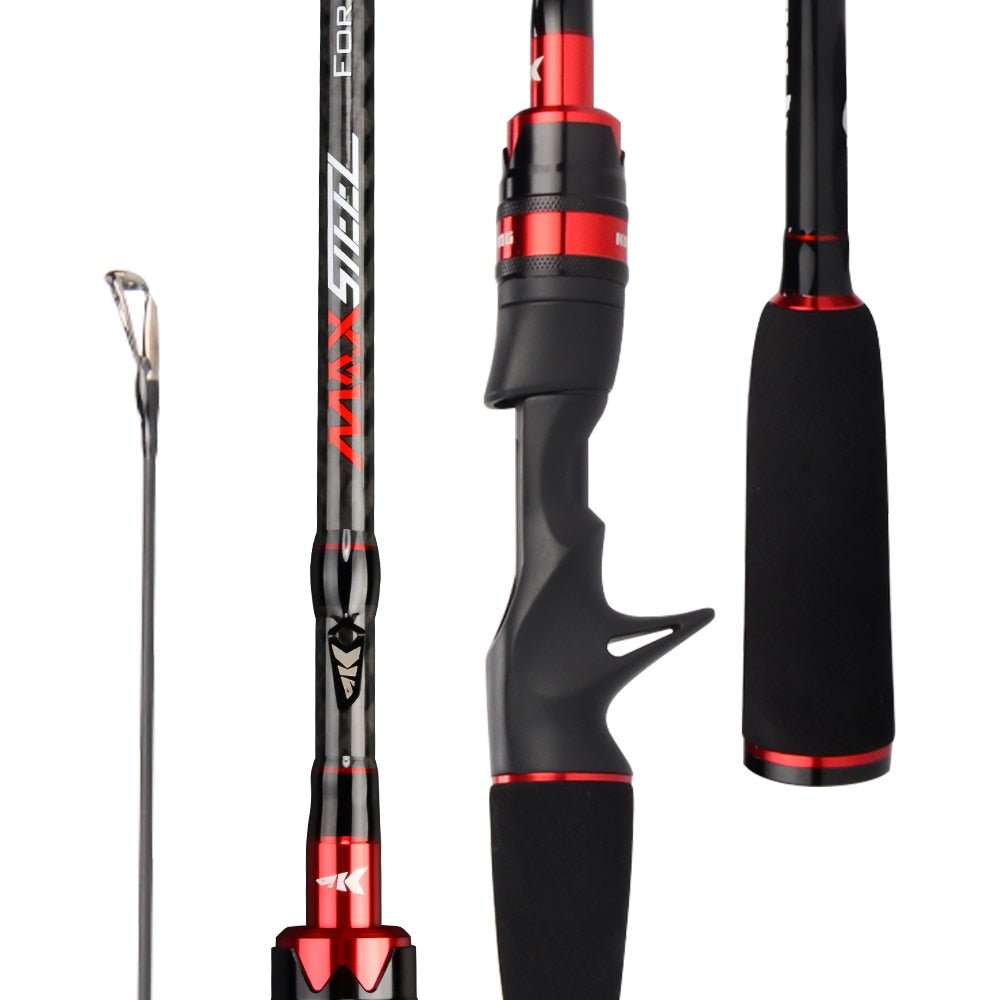 KastKing "Max Steel Carbon" - Spinning Rute - fishing-point