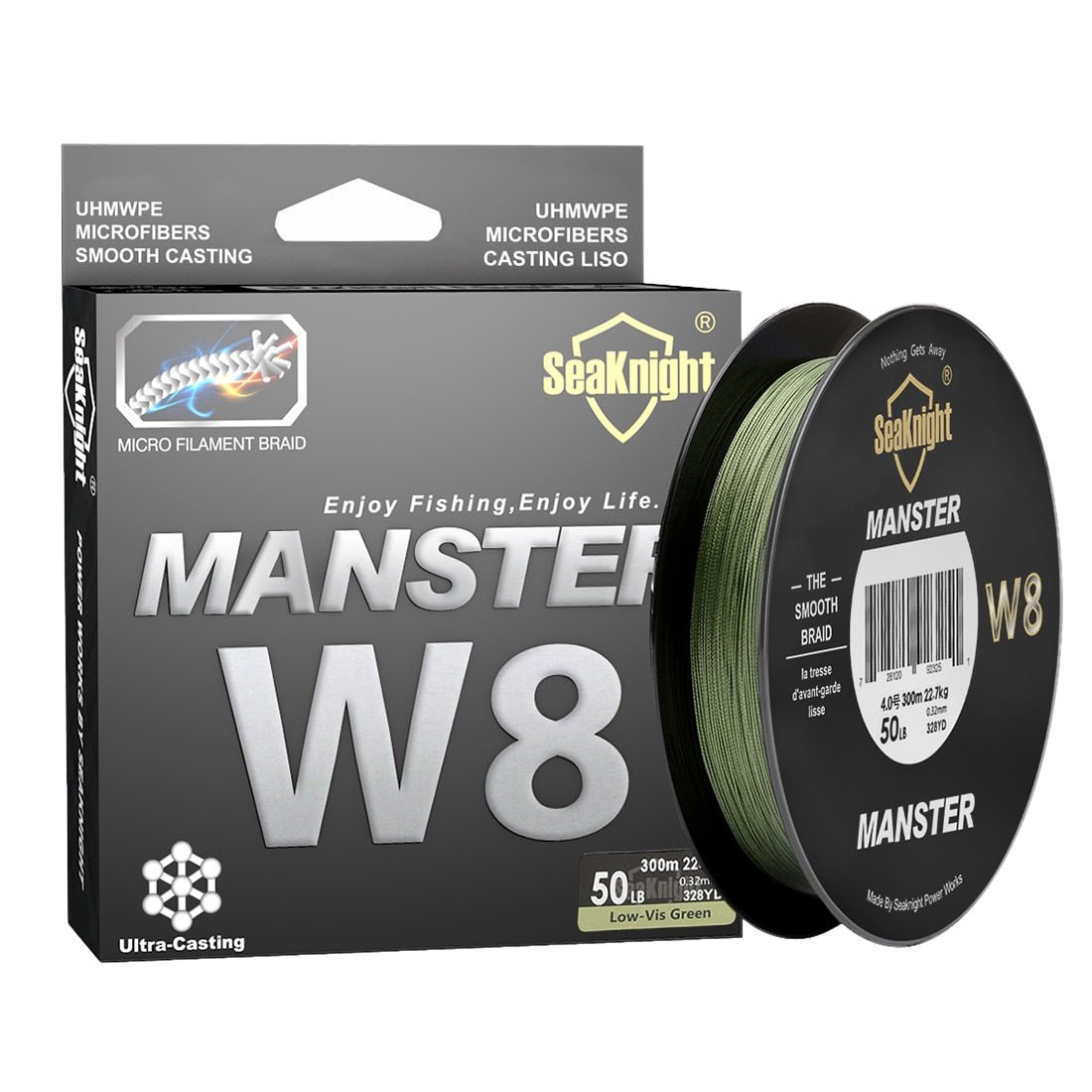 SeaKnight MANSTER W8 - 500m - fishing-point