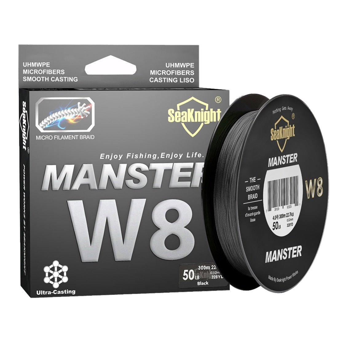 SeaKnight MANSTER W8 - 500m - fishing-point