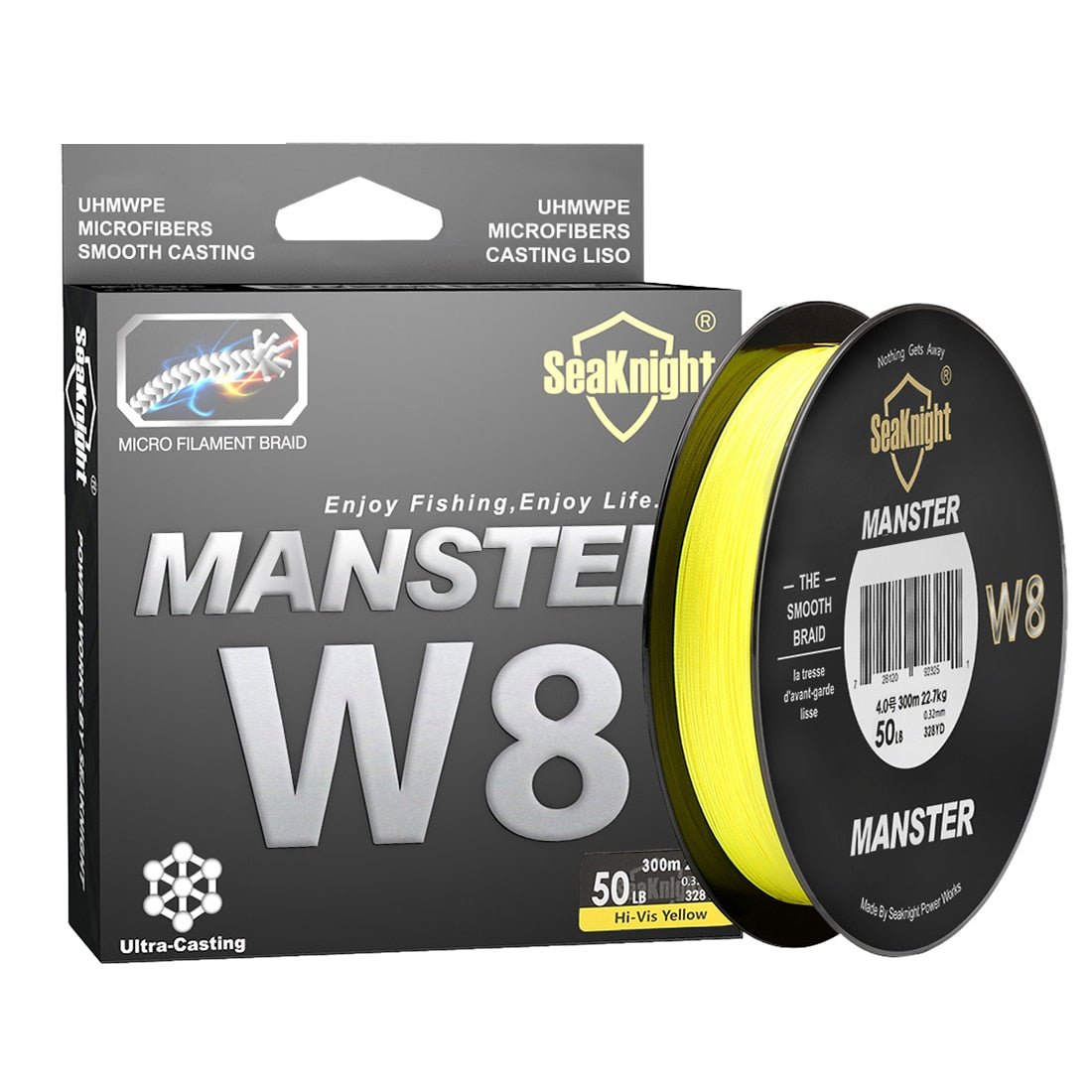 SeaKnight MANSTER W8 - 500m - fishing-point