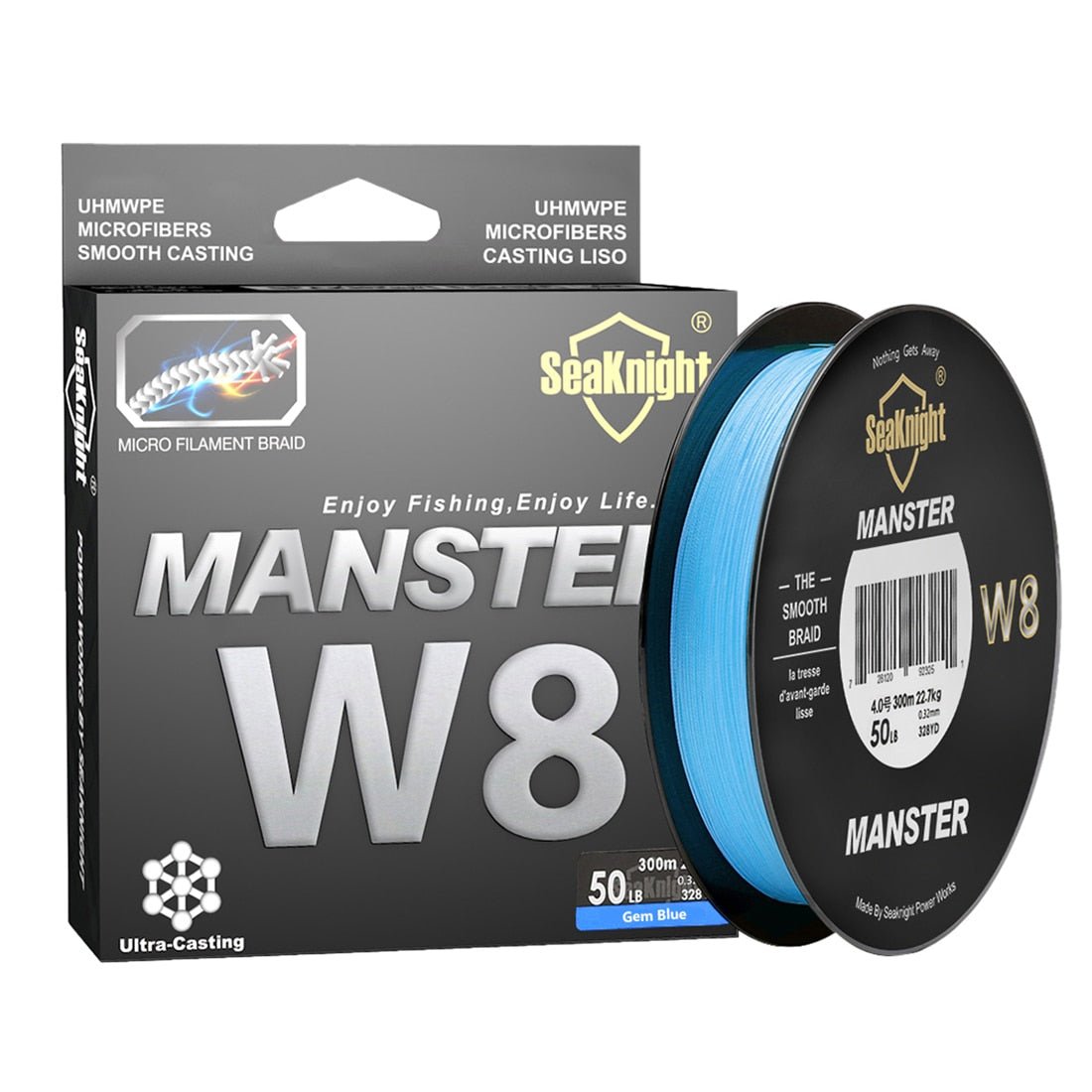 SeaKnight MANSTER W8 - 500m - fishing-point