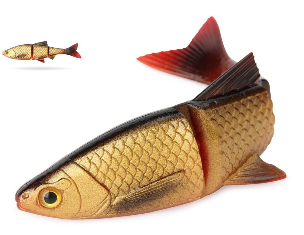 Spinpoler 3D Gummifisch - fishing-point