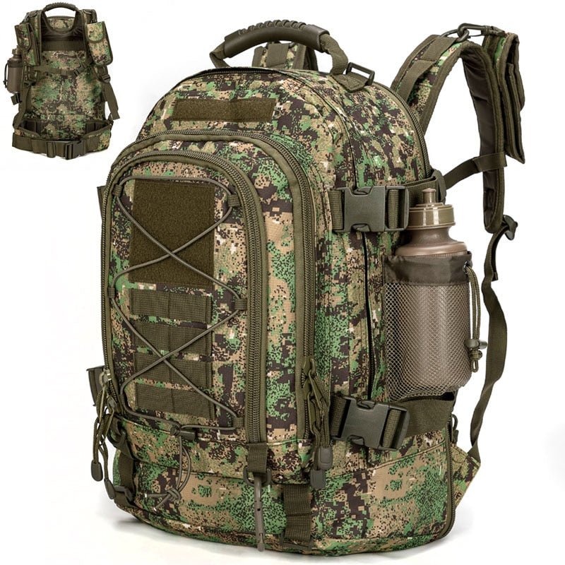 THKFISH Angeltasche 10L Angelrucksack mit Rutenhalter Wanderrucksäcke mit  abnehmbarem Schultergurt Trekkingrucksäcke zum Angeln Camping Wandern,für 3  * 3600 Angelkoffer ANYECAMO : : Sport & Freizeit